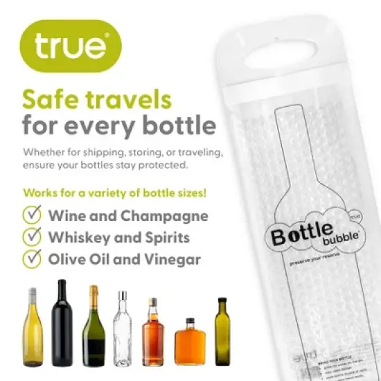 Single Bottle Bubble Protector by True image {1}