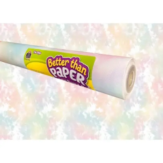 Teacher Created Resources&reg; Better Than Paper Bulletin Board Roll, Tie-Dye, 4-Pack image {1}