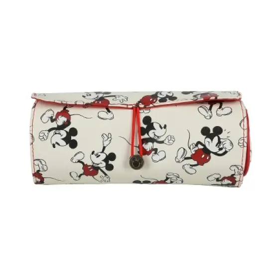 Disney Mickey Mouse Roll-Top Hanging Toiletry Makeup Bag image {6}