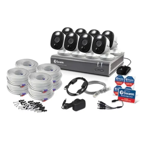 Swann DVR Security System, SWPRO Square Spotlight Bullet Camera, 84580 Hub image {5}