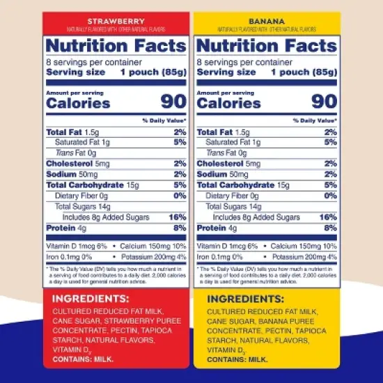 GoGo SqueeZ yogurtZ - 3oz image {1}