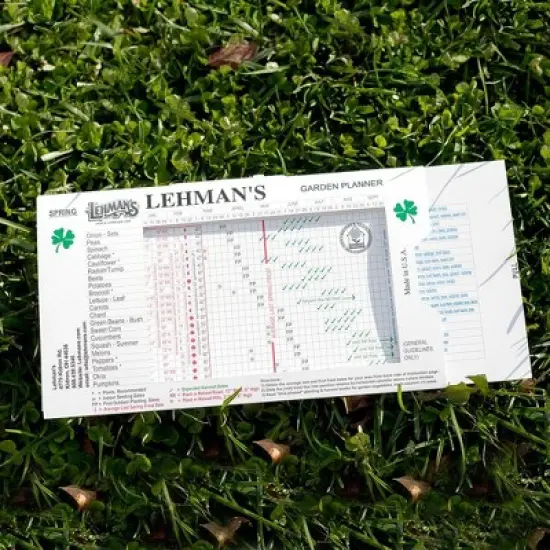 Lehman's North America Spring Fall Garden Planner When to Plant and Harvest image {2}