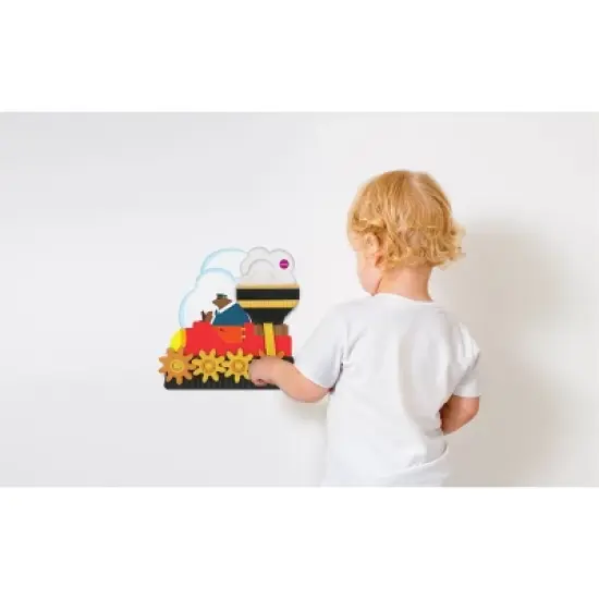 Oribel Vertiplay Round & Round Goes Mr. Bear Learning Toy image {4}