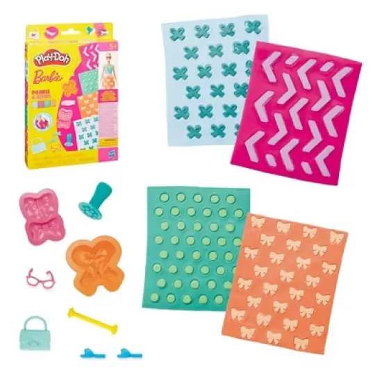 Play-Doh Barbie Pearls and Bows Pattern Pack image {10}