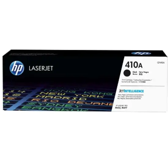 HP 410A Black Original LaserJet Toner Cartridge, ~2,300 pages, CF410A image {7}