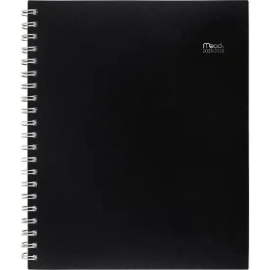 Mead Large Basic Black July 2025 to June 2026 image {1}