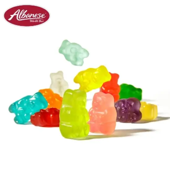 Albanese Worlds Best 12 Flavor Gummi Bears Candy - 36oz image {3}