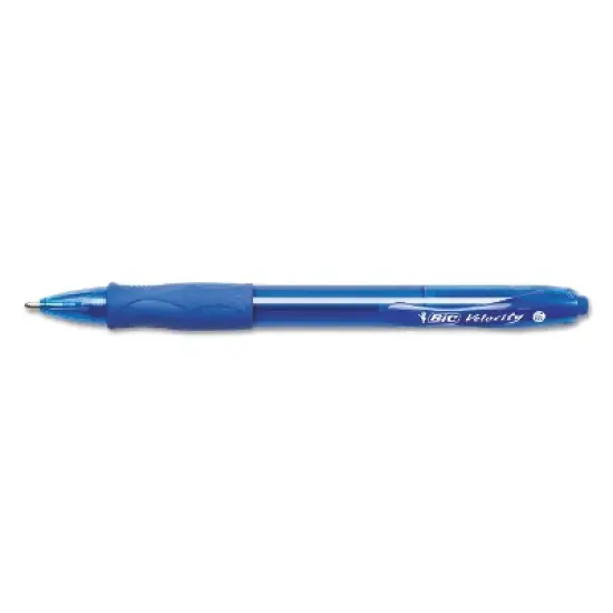 BIC Velocity Retractable Ball Pen Blue Ink 1.6 mm 36/Pack VLGB361BE image {1}