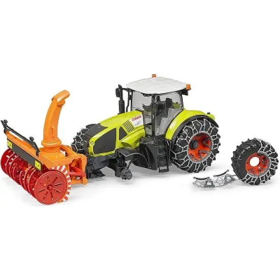 Bruder Claas Axion 950 with Snow Chains and Snow Blower image {2}