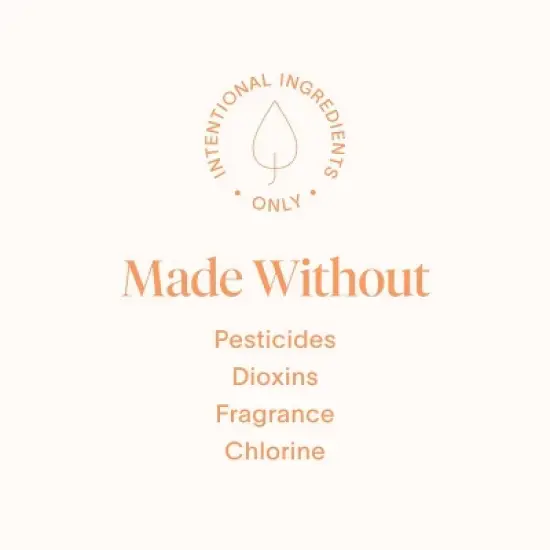 Cora Organic Cotton Tampons Mix Pack Regular/Super/Super+ Absorbency - 45ct image {5}