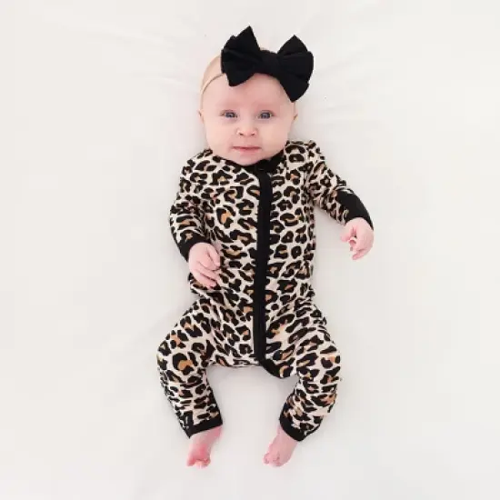 Infant Lana Leopard Convertible One Piece - Posh Peanut image {5}