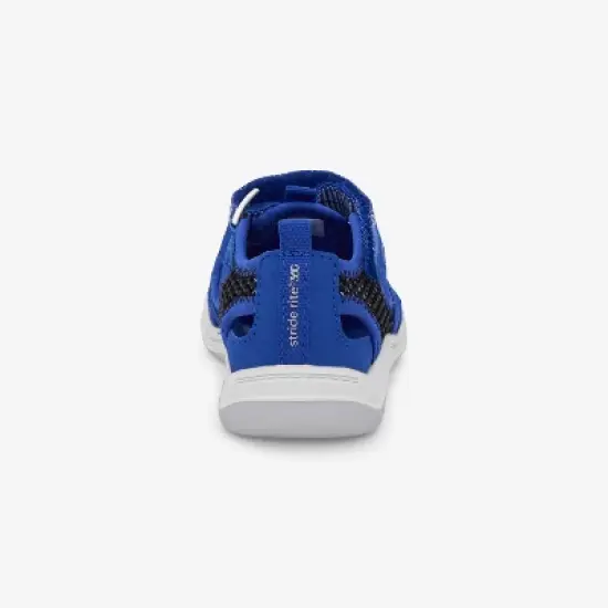 Stride Rite 360 Kids Unisex Taddy Sneaker Sandal | 7 | Blue image {1}