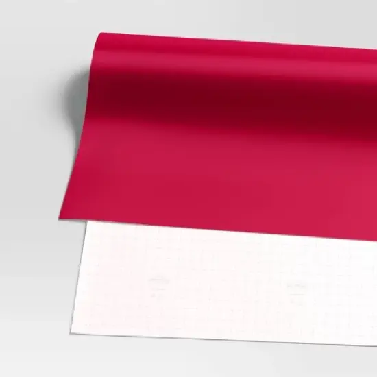 30&rdquo; 25 sq ft Christmas Roll Wrap Solid Red - Wondershop&trade; image {2}