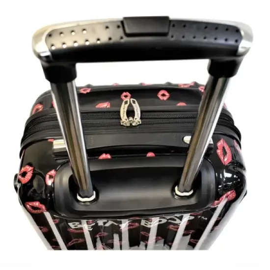 Betty Boop Sitting Girl Theme 3 Pieces Hard Luggage Set 20'', 24'' & 28" With Spinner Wheels, Combination Lock & Expandable Interior Space. image {3}