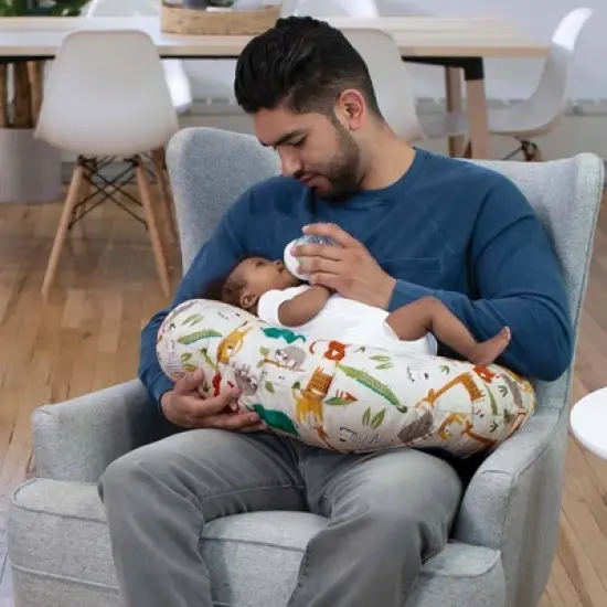 Boppy Original Support Nursing Pillow - Neutral Jungle image {2}