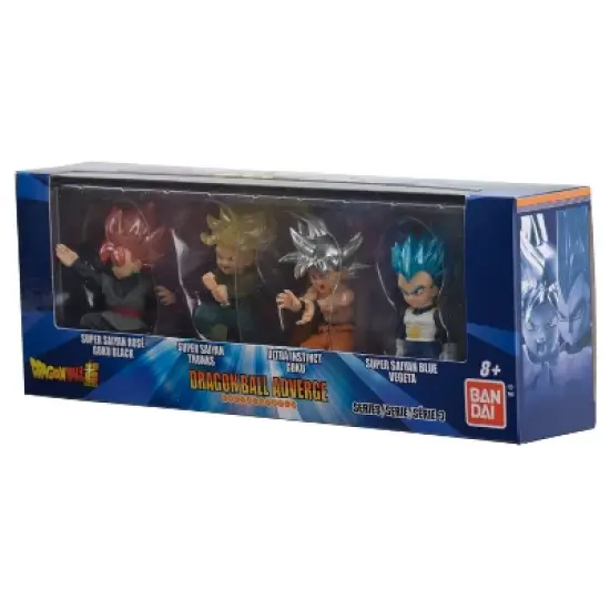 Dragon Ball Super:  SS Rose Goku Black - SS Trunks - Ultra instinct Goku  - SS Blue Vegeta Action Figure 4pk image {18}