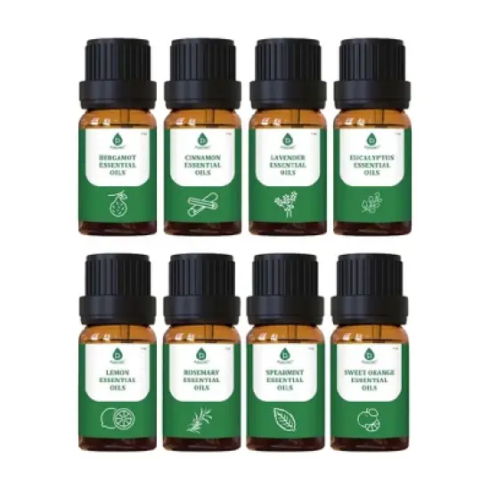 100% Pure Natural Essence Essential Oils Collection &ndash; Aromatherapy at Its Finest! image {1}