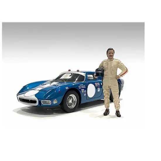 "Racing Legends" 60's Figures A and B Set of 2 for 1/18 Scale Models by American Diorama image {3}