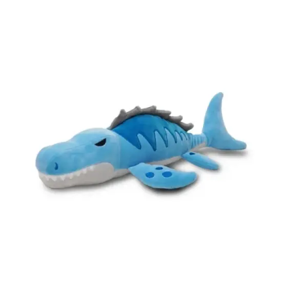 Avocatt 15"  Blue Mosasaurus Plush Stuffed Animal image {1}