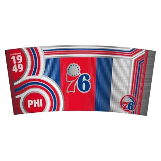 NBA Philadelphia 76ers 24oz Cool Vibes Eagle Tumbler image {2}