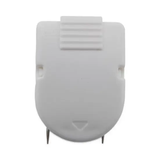 Advantus Wall Clips for Fabric Panels, 40 Sheet Capacity, White, 20/Box image {4}