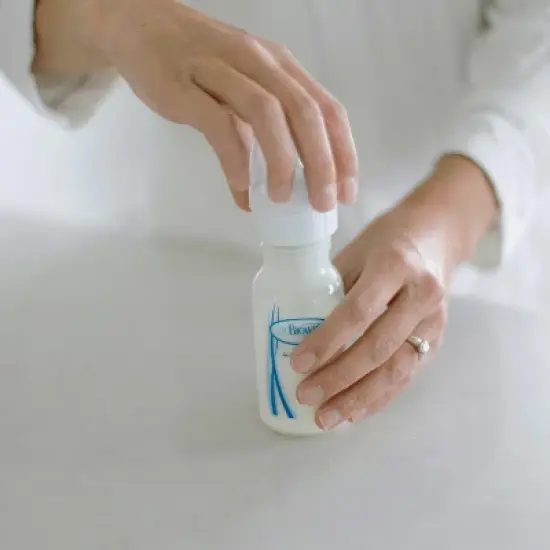 Dr. Brown's Natural Flow Anti-Colic Baby Bottle - Blue - 4oz/3pk image {5}