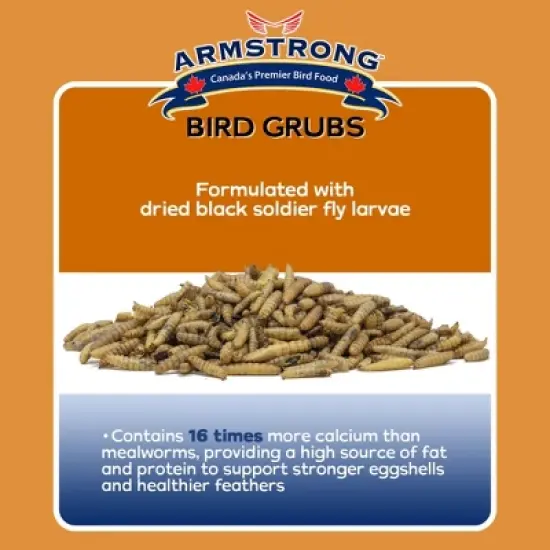 Armstrong Wild Bird Food Mealworm Alternative Bird Grubs image {2}
