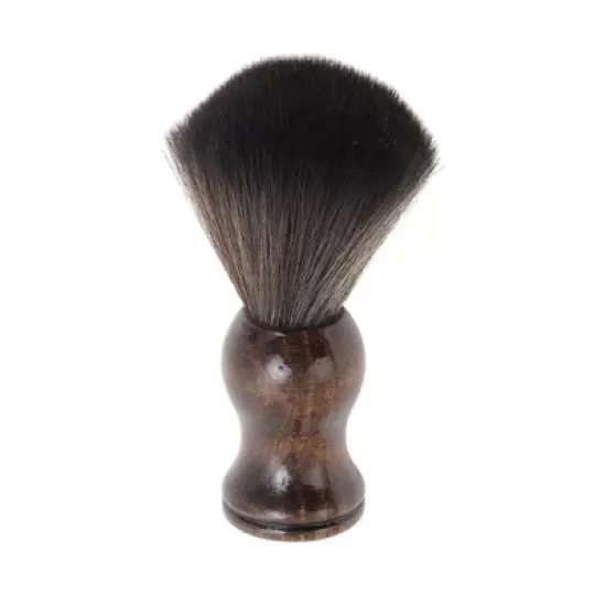 Unique Bargains Durable Shaving Brush 4.25"x1.3" Brown 1 Pc image {5}