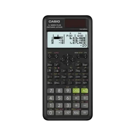 Casio FX-300 Scientific Calculator - Black: Approved for SAT, ACT, AP Calculus image {5}