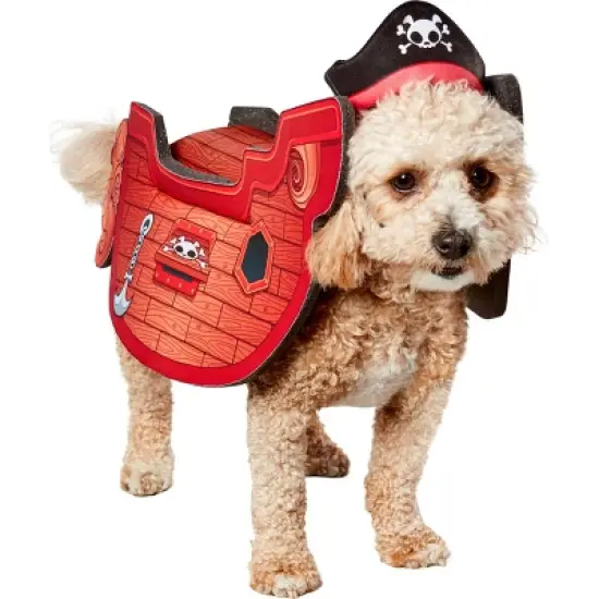 Rubies The Flying Pooch-man Pirate Ship Pet Costume image {2}
