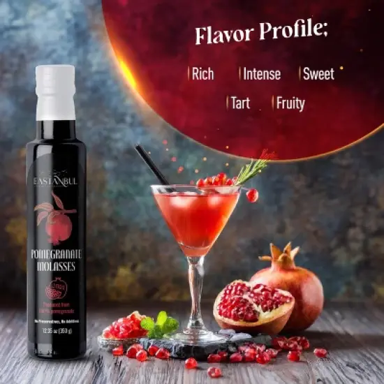 Eastanbul Pomegranate Molasses, Nar Eksisi, Sweet and Sour Sauce, 12.35oz image {4}