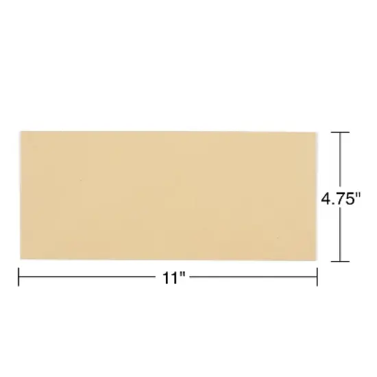 HITOUCH BUSINESS SERVICES Gummed #12 Business Envelopes 4 3/4" x 11" Kraft 500/Box SPL485461 image {2}