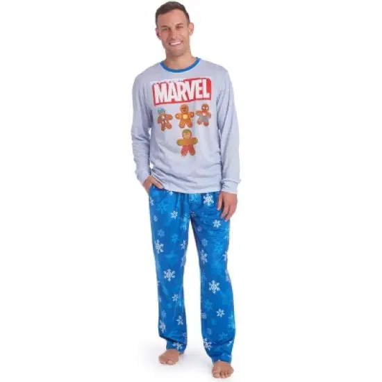 Marvel Spider-Man,Avengers Christmas Adult Pajama Shirt and Pants Sleep Set  image {8}