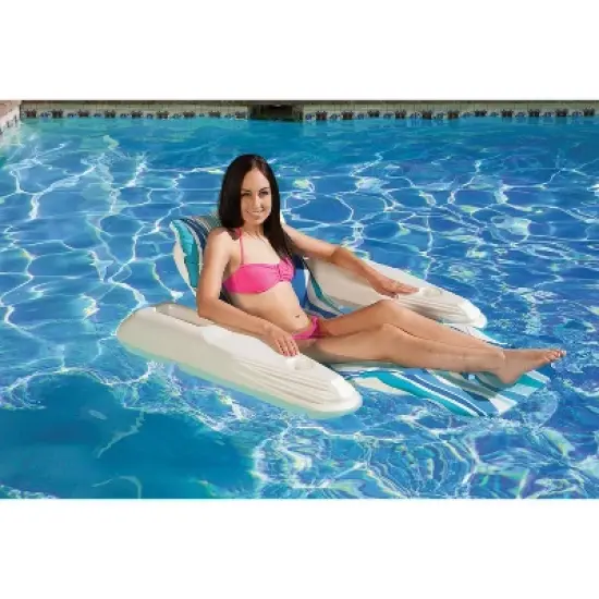 Poolmaster Rio Sun Swimming Pool Adjustable Floating Chaise Lounge image {2}