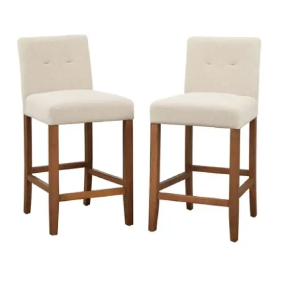 24" Set of 2 Crawford Counter Height Barstools - Buylateral image {8}