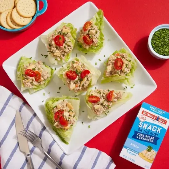 Bumble Bee Tuna Salad with Crackers Snack Kit Ranch- 3.5oz image {8}