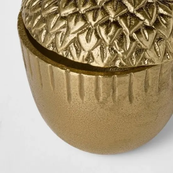 Cast Metal Acorn Canister - Threshold&trade; designed with Studio McGee image {3}