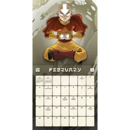 Trends International Inc. 2023-24 Wall Calendar 12"x12" Nickelodeon Avatar: The Last Airbender image {2}