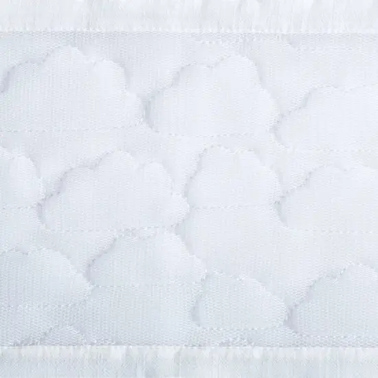 BreathableBaby Breathable Mesh Crib Liner - Deluxe Sheer Quilted Collection - Clouds image {9}