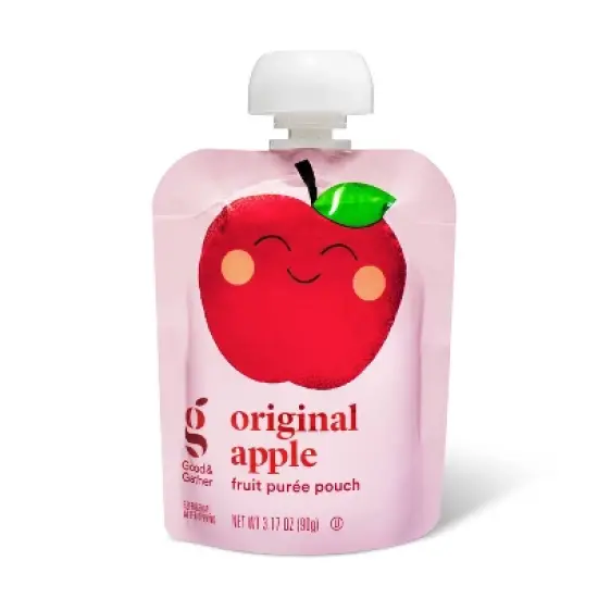 Original Apple Fruit Puree Pouches - 24ct - Good & Gather&trade; image {3}