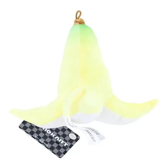 Johnny's Toys Nintendo Super Mario Enemies 8 Inch Plush | Banana Peel image {1}