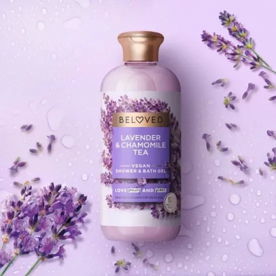 Beloved Lavender & Chamomile Shower & Bath Gel 11.8oz image {2}