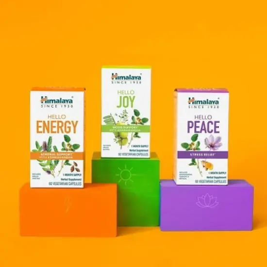 Himalaya Hello Energy Vegan Capsules - 60ct image {6}