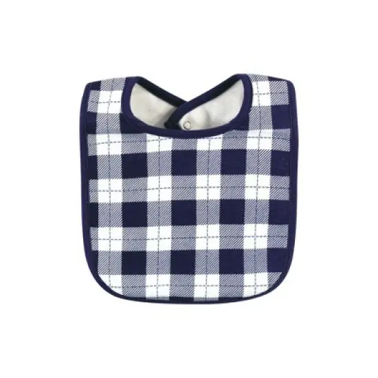 Hudson Baby Infant Boy Cotton Bib and Sock Set, Moose Bear, One Size image {4}