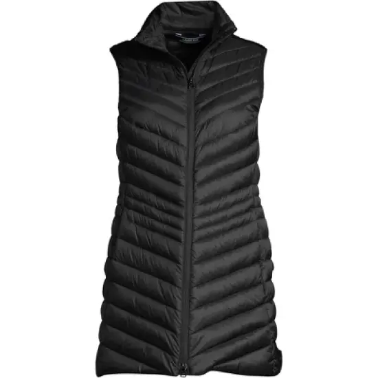 Lands' End Women's Ultralight Packable Down Vest image {3}
