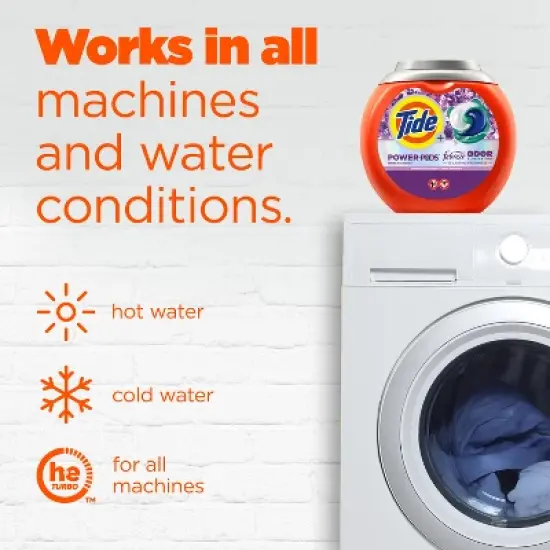 Tide Power Pods Febreze Odor Eliminator Laundry Detergent - Spring and Renewal image {9}