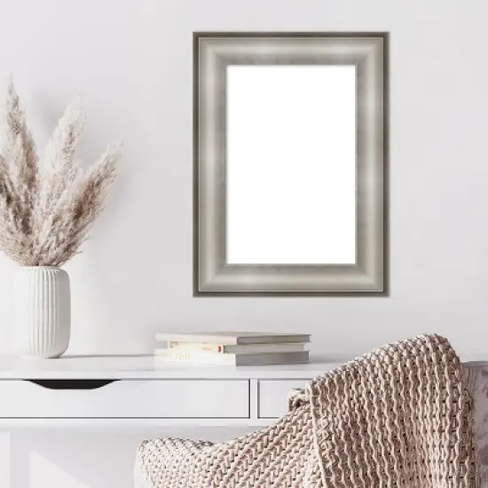 Amanti Art Imperial Silver Framed Dry Erase Magnetic Board image {7}