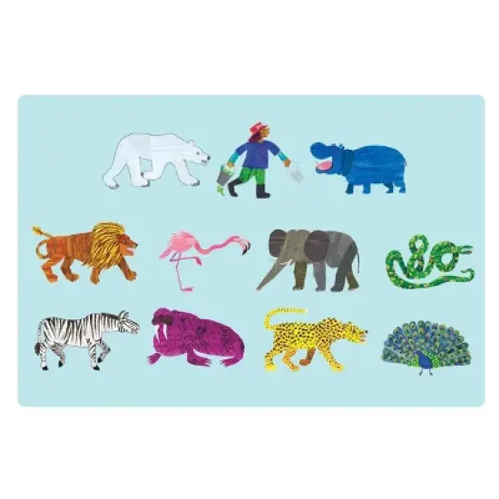 Little Folk Visuals Polar Bear, Polar Bear, What Do You Hear Felt Set - 11 Pcs image {2}