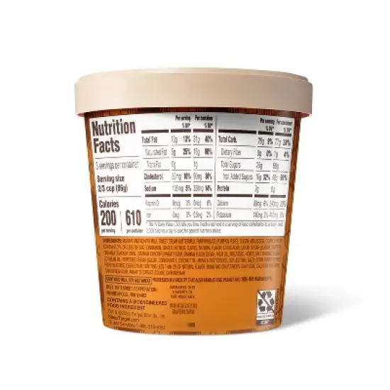 Pumpkin Cheesecake Ice Cream - 16oz - Favorite Day&trade; image {1}