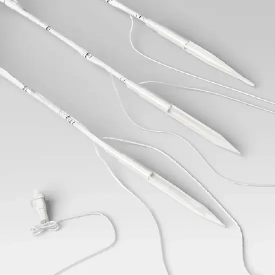 3pc LED Faux Birch Twig Christmas Novelty Sculpture Light Warm White - Wondershop&trade; image {3}